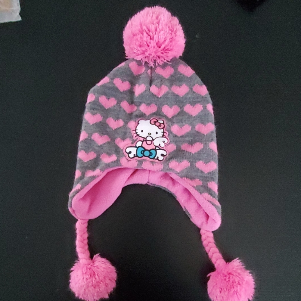 Hello kitty toddler hat